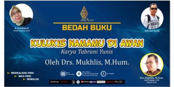 Satupena Aceh Bedah Buku “Kulukis Namamu di Awan”