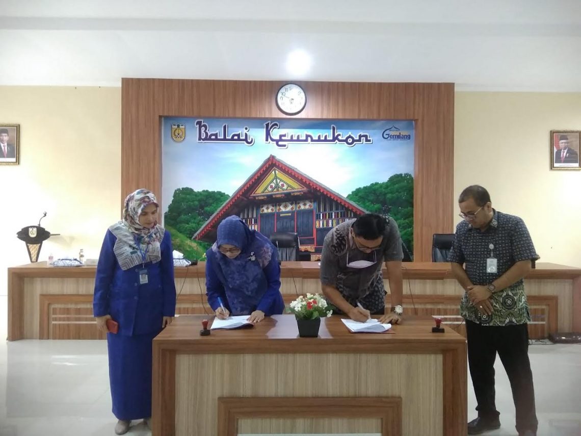 Disdukcapil Jalin Kerjasama dengan RSU Cempaka Lima