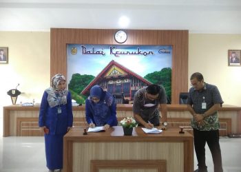 Disdukcapil Jalin Kerjasama dengan RSU Cempaka Lima