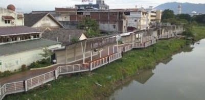 Pemko Lelang Pengelola Bangunan Kuliner Tepi Kali Peunayong, Banda Aceh