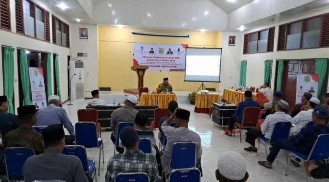Bekali Muhtasib Gampong, Prof Syahrizal Abbas Berikan Materi Perdana - 7B954C15 C4DF 41D1 97A5 554D4D2CA784 | Banda Aceh | Potret Online
