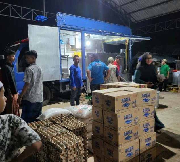 Pemko Banda Aceh Siagakan Mobil Dapur Umum di Lokasi Kebakaran