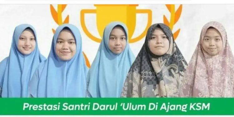 Dua Santri Darul’Ulum Lanjutkan Kompetisi di Tingkat Provinsi - E7EFF779 3E65 4075 9C00 045A353EF6C1 | Aceh | Potret Online