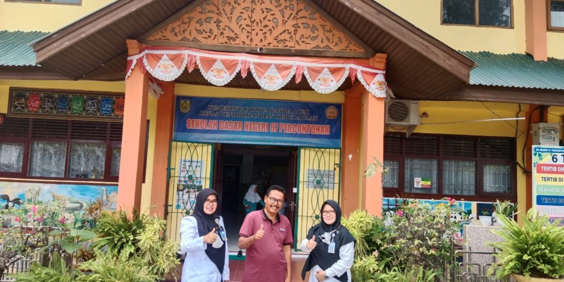 Implementasi Kurma, Kepala SDN Kampung Kapeh Studi Tiru ke SDN 67 Percontohan Banda Aceh