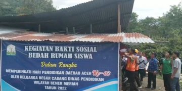 Cabdindik Bener Meriah Bedah Rumah Siswa - 5F60590C E1DC 48E0 B75E BE3337AA84C2 | Jalan-jalan | Potret Online