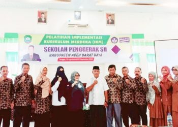 Sekolah Penggerak di Abdya Ikut Pelatihan Implementasi Kurikulum Merdeka