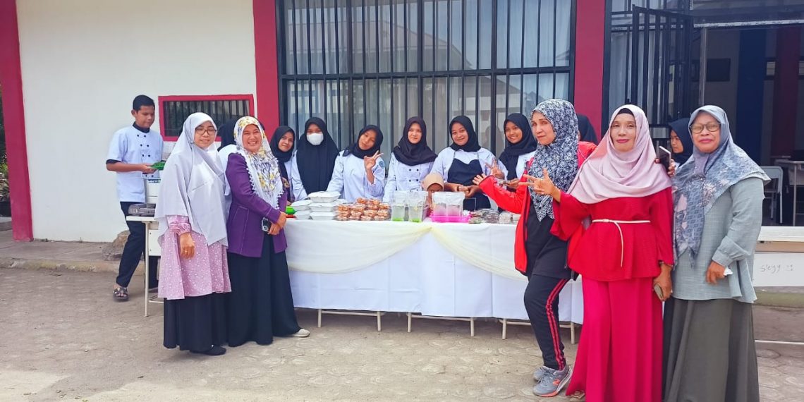Gelar Karya Hasil Praktik Kuliner di SMKN 1 Al Mubarkeya, Aceh Besar