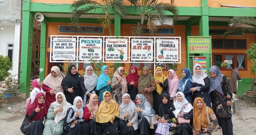 Guru SD dari 13 KKG Kota Banda Aceh mengikuti Pelatihan Pola In-On-In