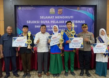 Dua Siswa SMAN 3 Banda Aceh Raih Juara Satu Duta Pelajar Kamtibmas