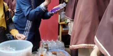 Potato Janda Ngamuk Jadi Incaran pada Pameran Gelar Karya P5 Siswa SMAN 1 Bireuen