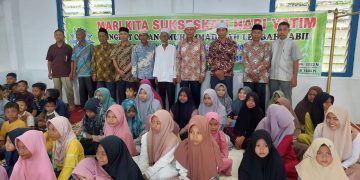 PCM Lembah Sabil Abdya Menggelar Kegiatan Santunan Anak Yatim