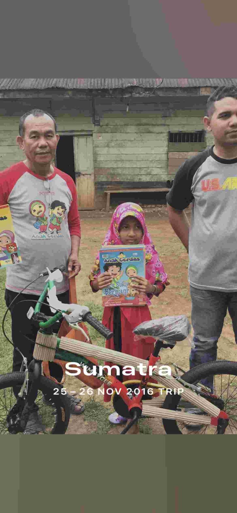 Satu Kayuhan bisa Mengubah Dunia Mereka