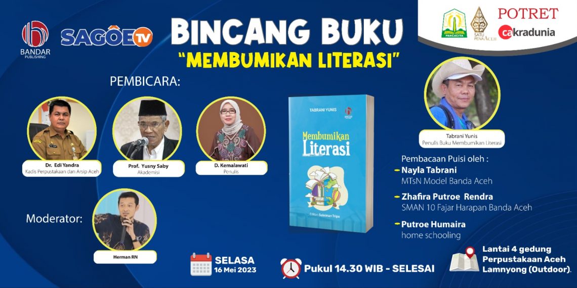 Bincang Buku Membumikan Literasi