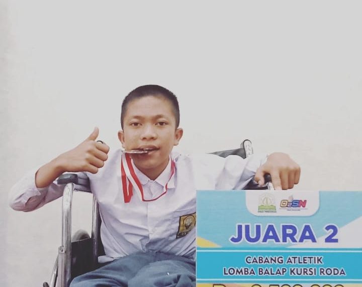 SLBS Mutiara Louser, Juara 2 O2SN Peserta Didik Berpendidikan Khusus Tingkat Provinsi Aceh Tahun 2023