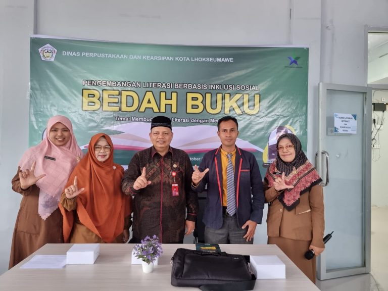 Perpustakaan dan Kearsipan Kota Lhokseumawe Bedah Buku Kearifan Lokal