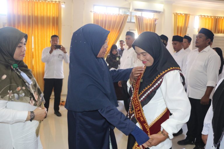 Muslailati, SPd Dilantik Sebagai Ketua Forum Pendidik Madrasah Inklusif (FPMI) Pidie Jaya