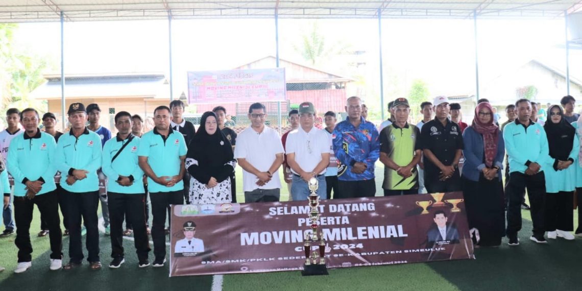 Cabdisdik Simeulue Gelar Turnamen Futsal Antar Pelajar, Dibuka Pj Bupati