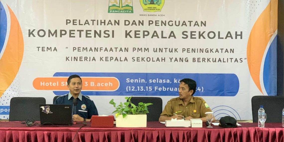 Kepala SMAN 1 Matangkuli Narasumber Bimtek MKKS SMA Banda Aceh