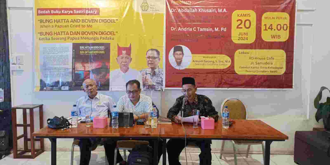 Kadis Kebudayaan Sumbar: Bedah Buku adalah Kerja-Kerja yang Cerdas
