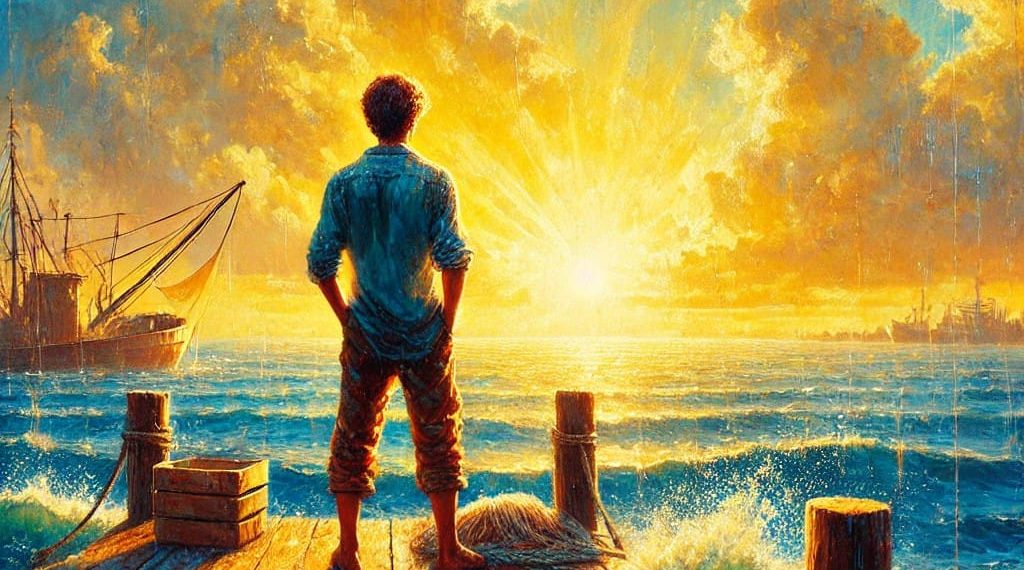 Di Bawah Terik Matahari dan Angin Laut