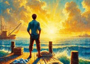 Di Bawah Terik Matahari dan Angin Laut