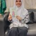 IZZAH SIREGAR SISWA SMAN 1 LHOKSEUMAWE LUNCURKAN BUKU CERITA ANAK