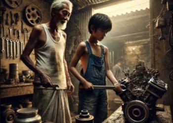 Di Antara Bunyi Palu dan Mesin Tua