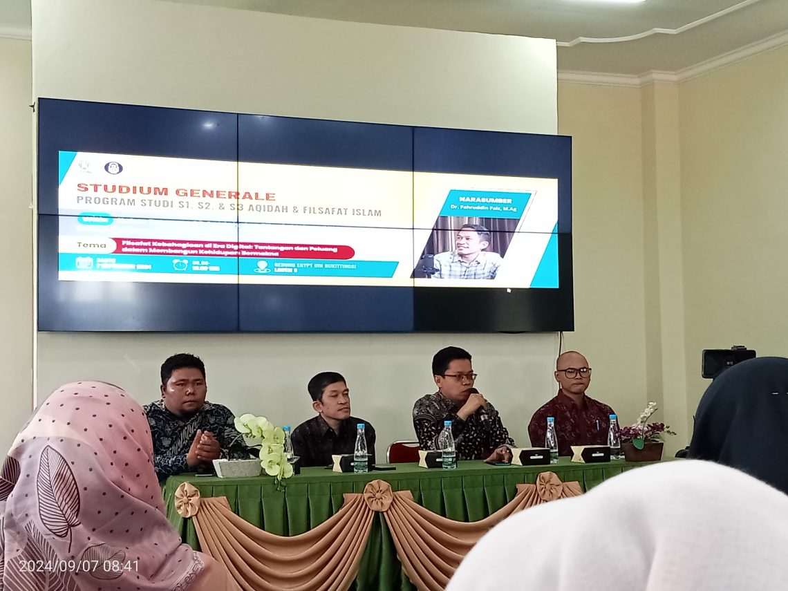 Sejarah Program Studi Aqidah dan Filsafat Islam di UIN Sjech M. Djamil Djambek Bukittinggi