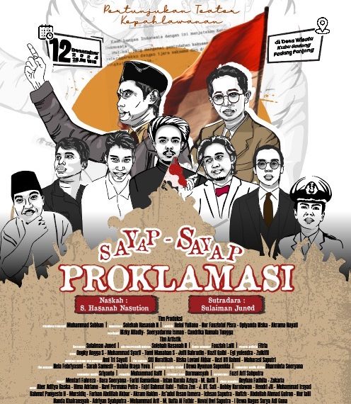 KUFLET: LATIHAN “SAYAP-SAYAP PROKLAMASI” SEMAKIN MANTAP MENUJU PERTUNJUKA