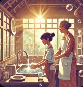 Di Balik Piring dan Gemericik Air - b1524f6b e6af 4ee5 bee1 ddb24645ddcd | POTRET Budaya | Potret Online