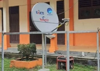 Keminfo Bantu Jaringan Internet Bakti di Sekolah Tepencil dan Desa Alue Keujrun Aceh Selatan