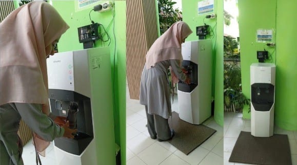 Fakultas Pertanian USK Wujudkan Program Zero Waste dengan Dispenser Canggih Terhubung Keran Air