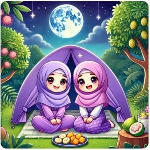 Friend Karina and Dianda: Camping at the Backyard - IMG_2760 | English Article | Potret Online