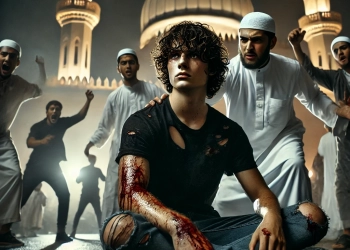 Serambi  Masjid Kami Yang Kotor