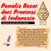 Gelorakan Penulis Besar Dari Setiap Provinsi