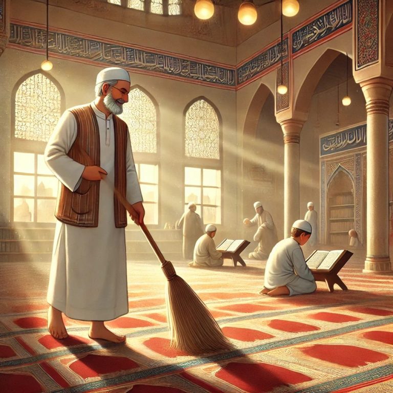Senyum di Balik Pintu Masjid