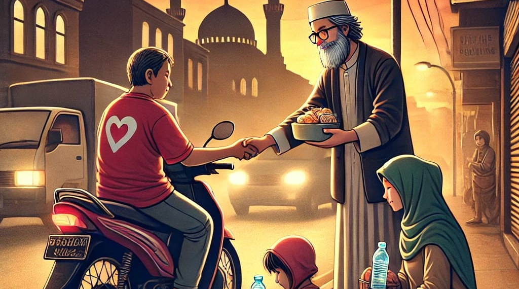 Takjil di Jalanan Sunyi