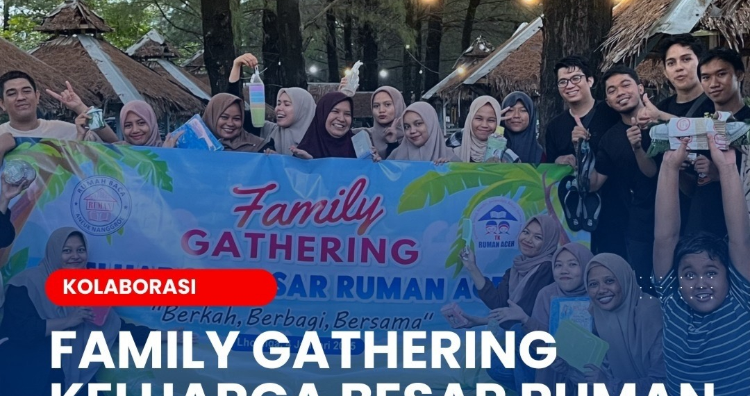 Ruman Aceh Tak Sekadar Taman Bacaan Berjalan