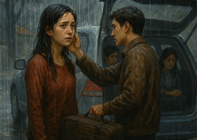 Saat Hujan Deras Kau Pergi Tinggalkan Aku