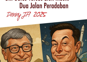 BILL GATES VS ELON MUSK: DUA JALAN PERADABAN