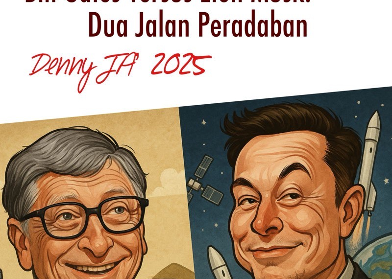 BILL GATES VS ELON MUSK: DUA JALAN PERADABAN