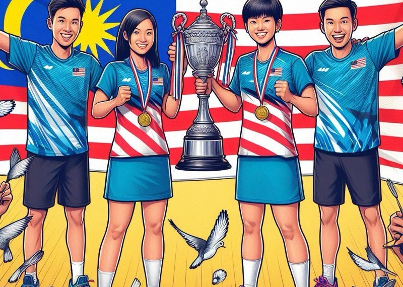 Malaysia Hebat, Raih Dua Gelar di Thailand Open