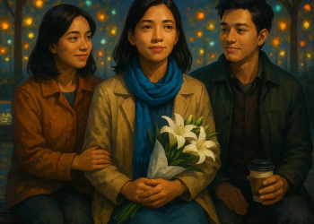 Kulepas Asaku di Taman Seribu Lampu Cepu