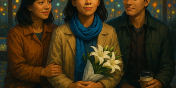 Kulepas Asaku di Taman Seribu Lampu Cepu