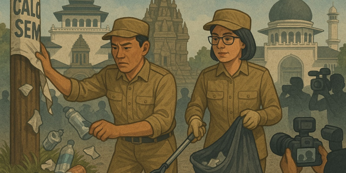 Fenomena Politik Simbolik:Pergeseran Politik Ke Arah Panggung Performatif Dan Post-Truth