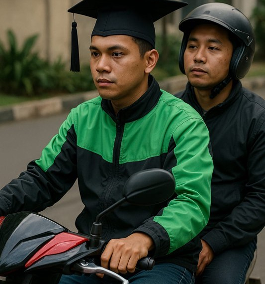 Ketika PHK Semakin Brutal: Sarjana pun Bertahan di Jalanan