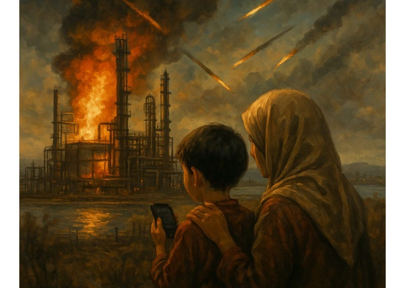 Api di Selatan, Duka di Langit