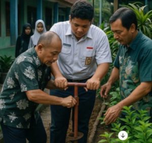 Membangun Kesadaran Biopori Buatan dan Biopori Alami - IMG 20250610 WA0001 | Artikel | Potret Online