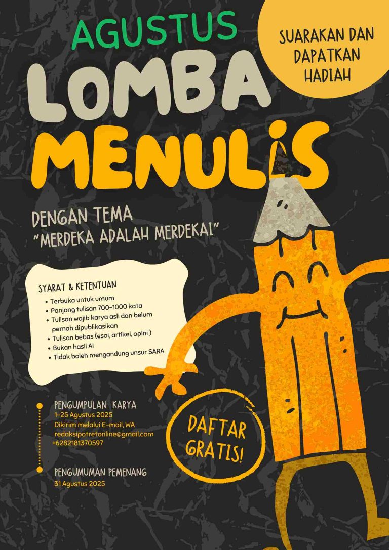 Lomba Menulis Agustus 2025