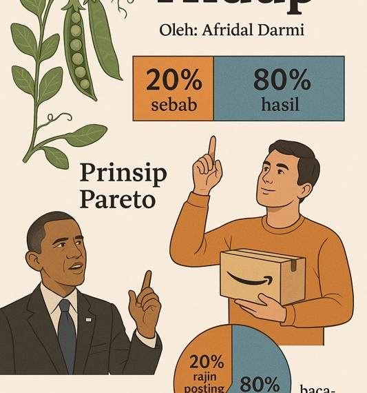 Mengenal Prinsip Pareto di Tengah Ketidakseimbangan Hidup